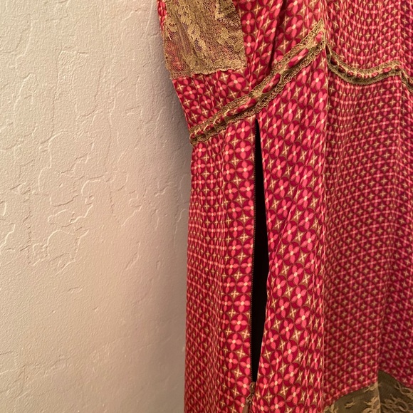 Express Red & Brown Lace Camisole Top Size XS NWT - Picture 6 of 10